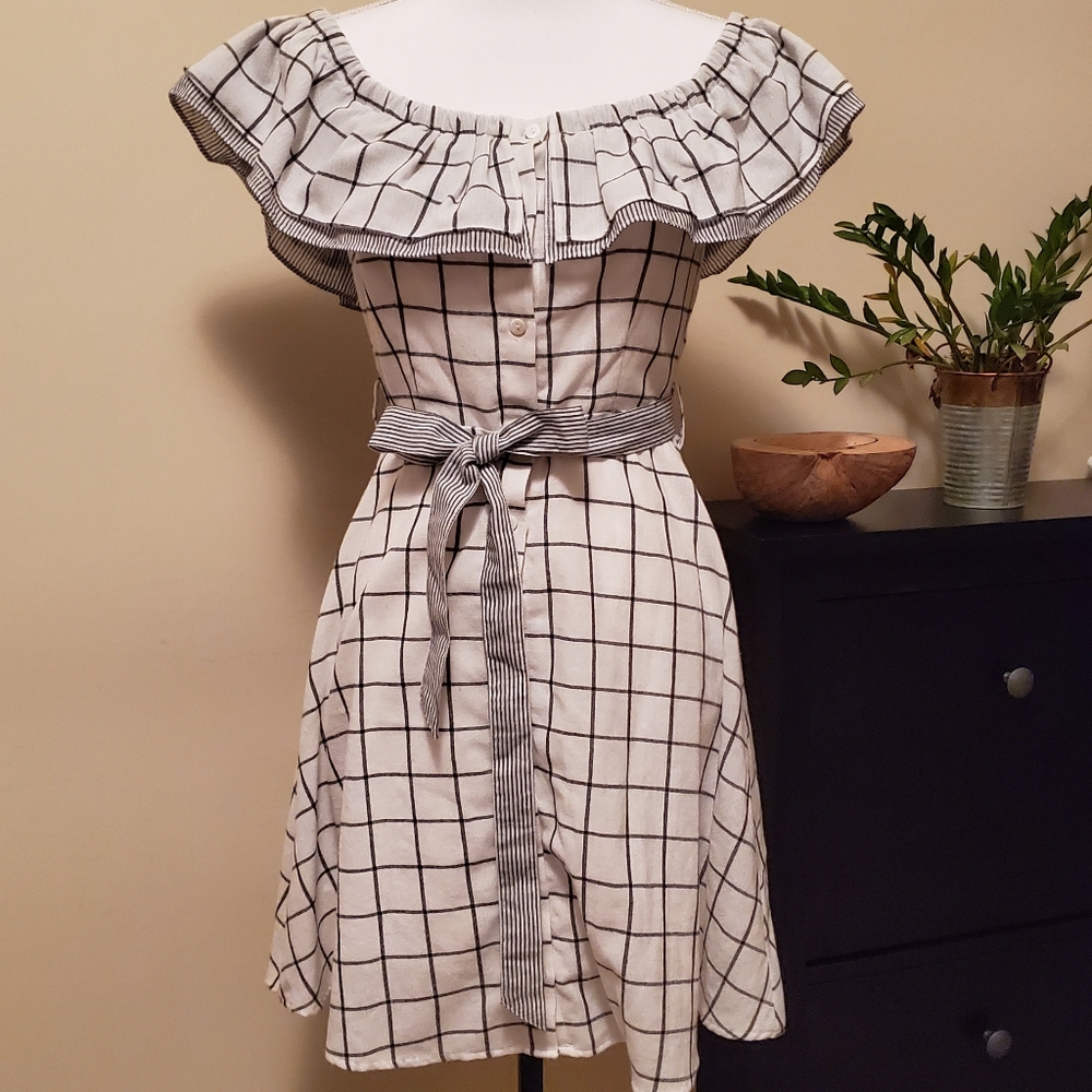 Button down dress